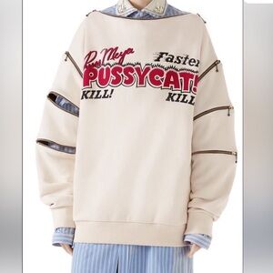 Gucci Off-White Sweatshirt;Russ Meyer’s Faster Pussycat! Kill! Kill!